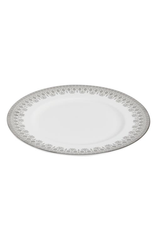 Wedgwood Silver Tonquin Bone China Plate In Multi