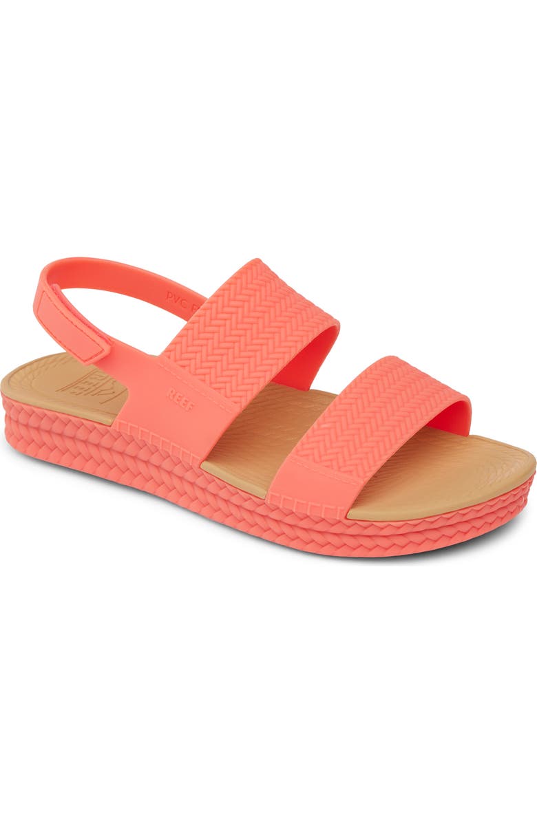 Reef Water Vista Slingback Sandal, Main, color, Sunset Coral