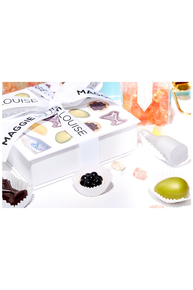 Sweet & Sparkling Set of 3 Candy Boxes, Alternate, color, METALLIC GOLD