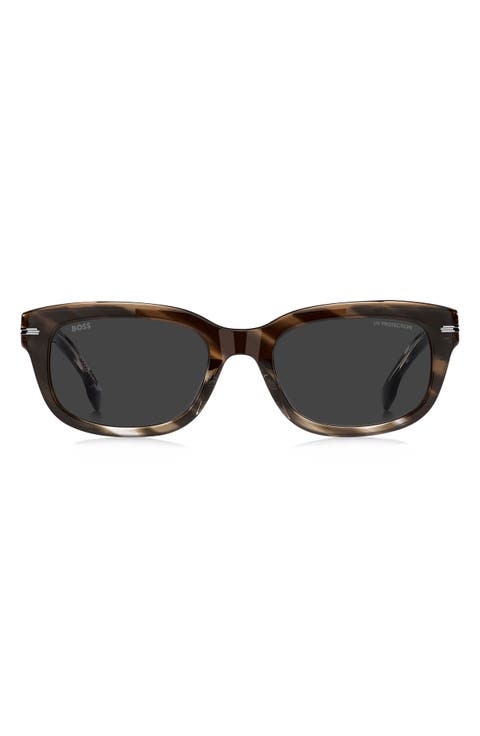 53mm Rectangular Sunglasses