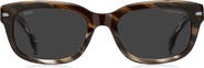 BOSS 53mm Rectangular Sunglasses