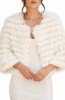 Faux Fur Capelet
