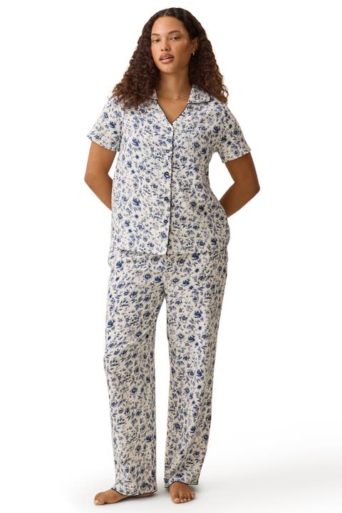 Cotton Blend Pajama Set