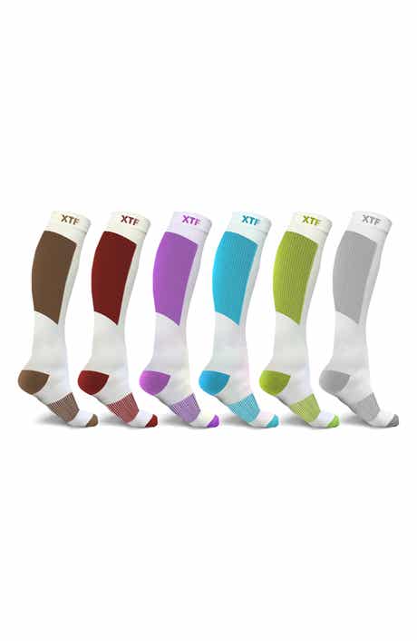 EXTREME FIT Pack of 6 Compression Knee High Socks