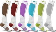EXTREME FIT Pack of 6 Compression Knee High Socks