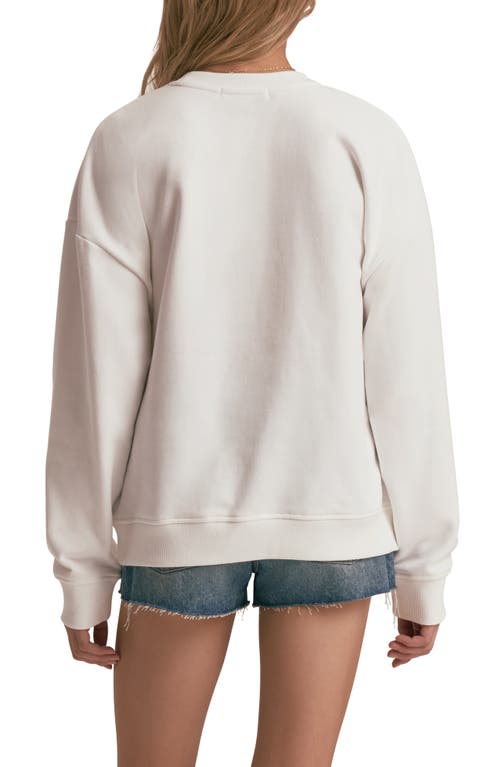 FAVORITE DAUGHTER FAVORITE DAUGHTER COLLEGIATE COTTON BLEND SWEATSHIRT