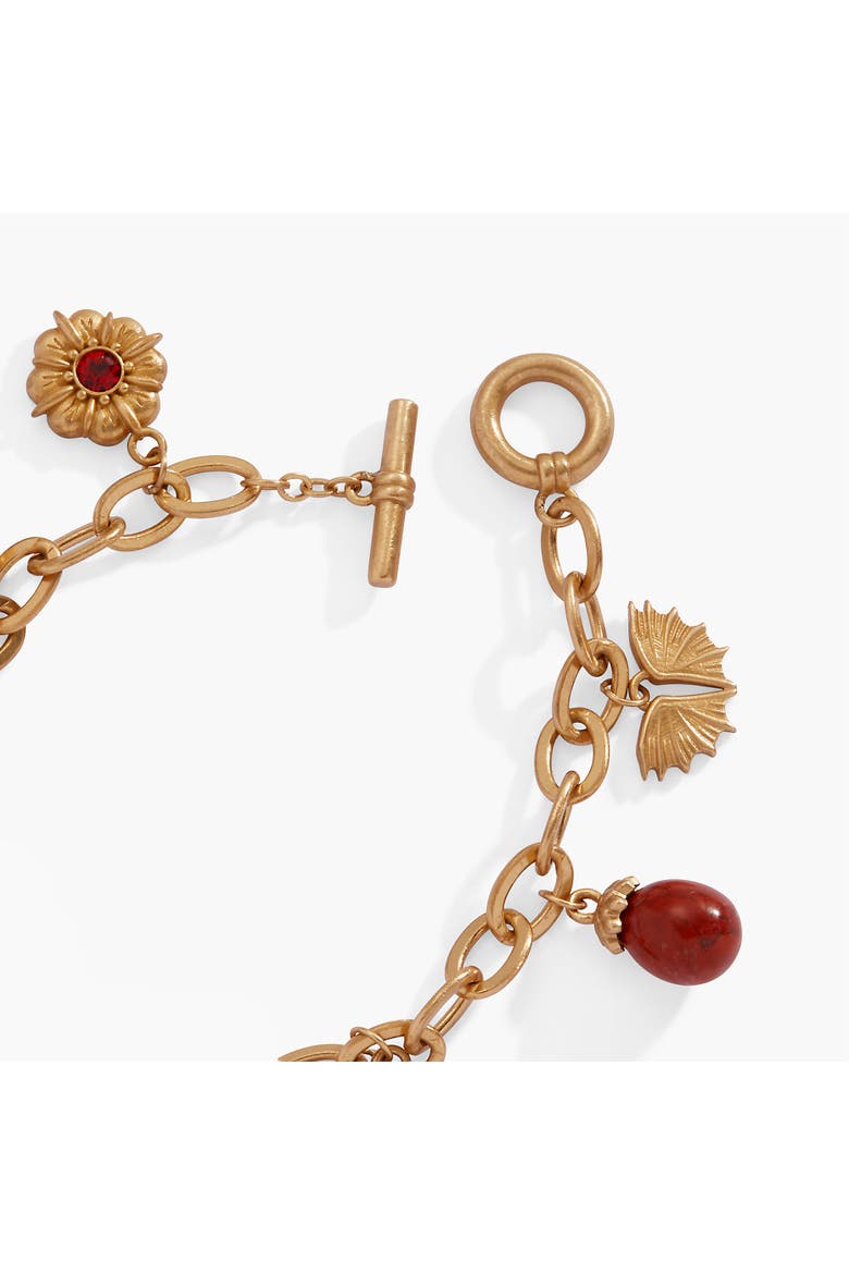 HOUSE OF THE DRAGON Toggle Multi-Charm Bracelet, Alternate, color, Gold
