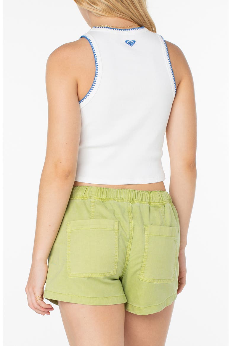 Meant to Be Whipstitch Trim Crop Tank, Alternate, color, SNOW WHITE SOLID