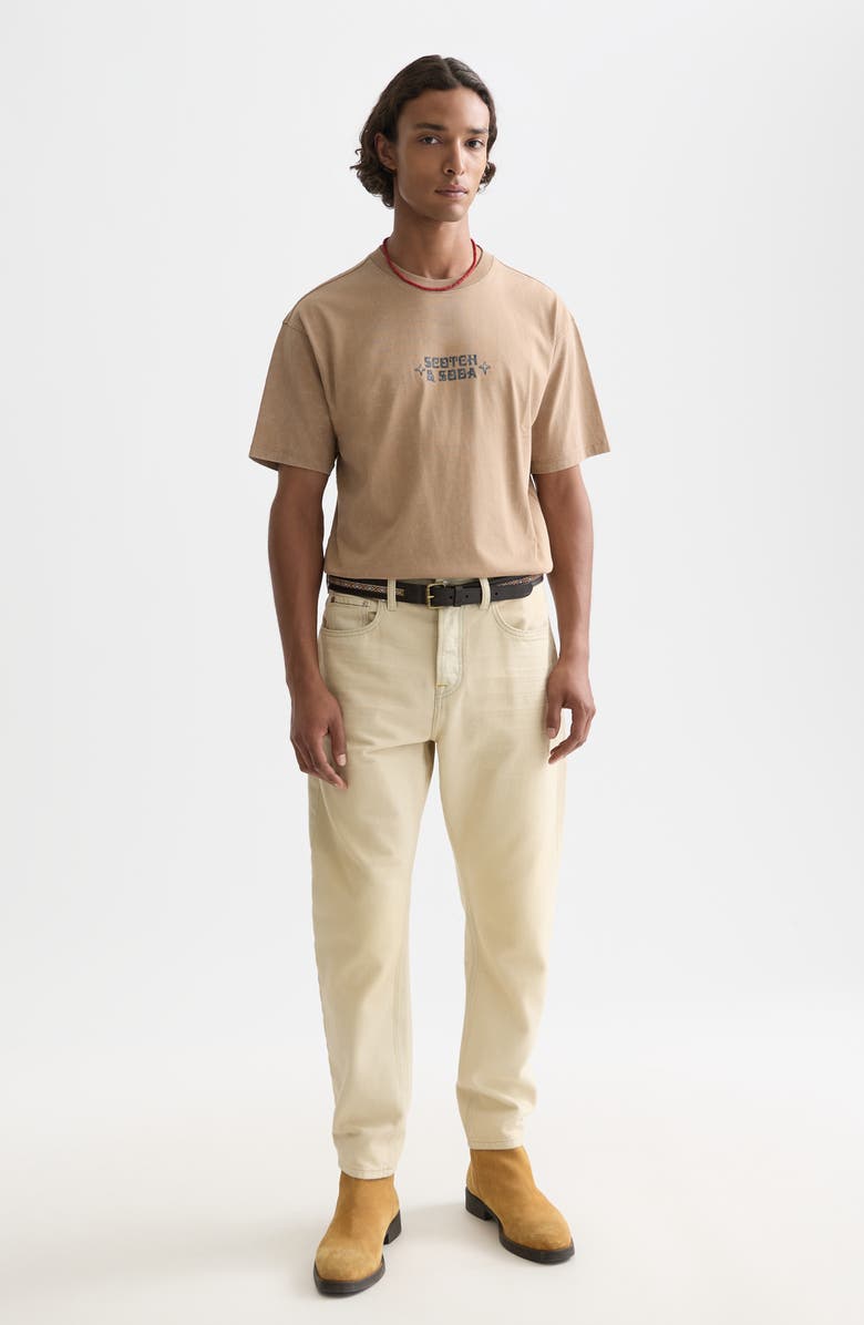 Scotch & Soda Oversize Logo Cotton Graphic T-Shirt, Alternate, color, Amphora