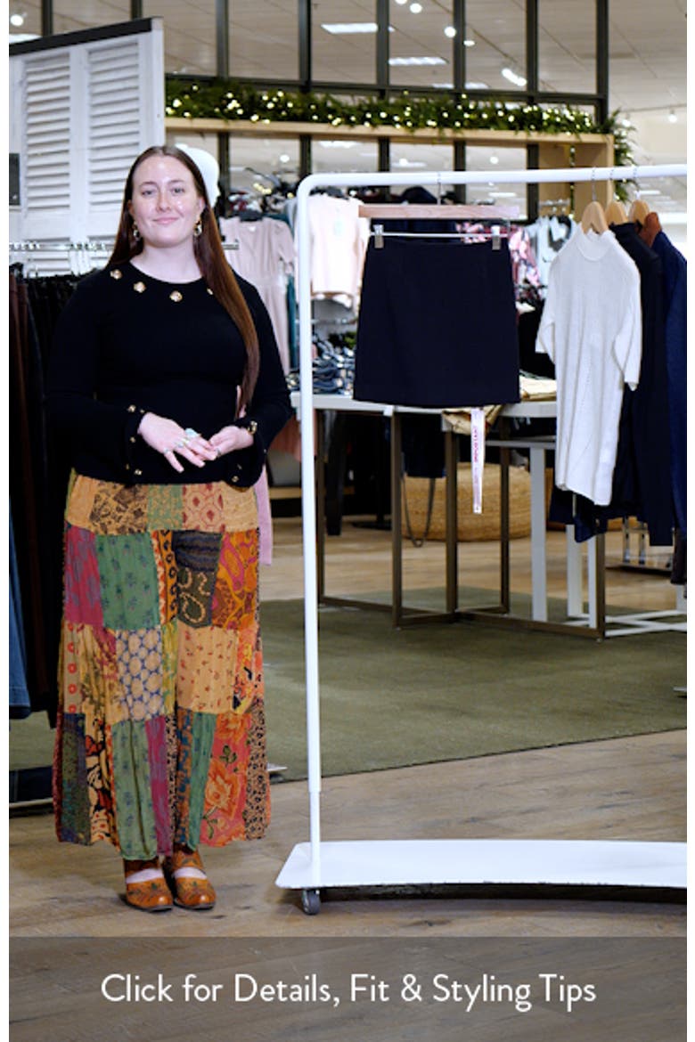 Roda Tailored Crepe Miniskirt video