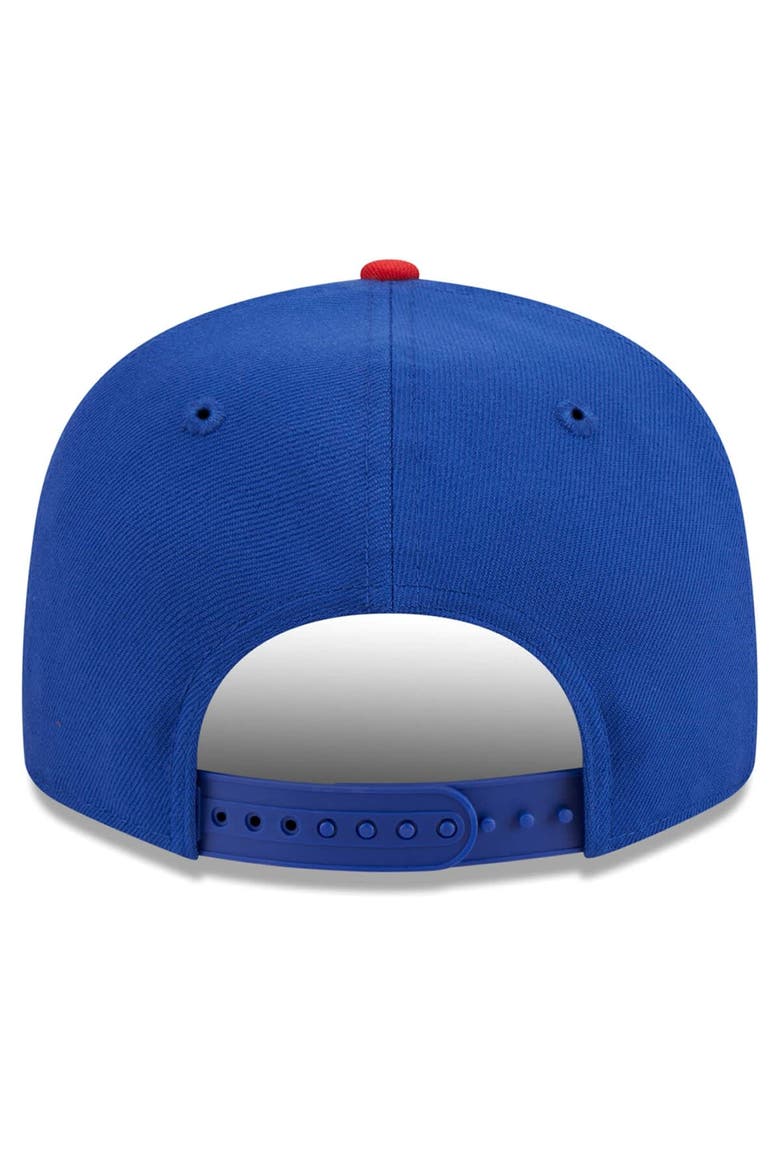 Men's New Era  Royal/Red Buffalo Bills Headline 9FIFTY Snapback Hat, Alternate, color, Royal