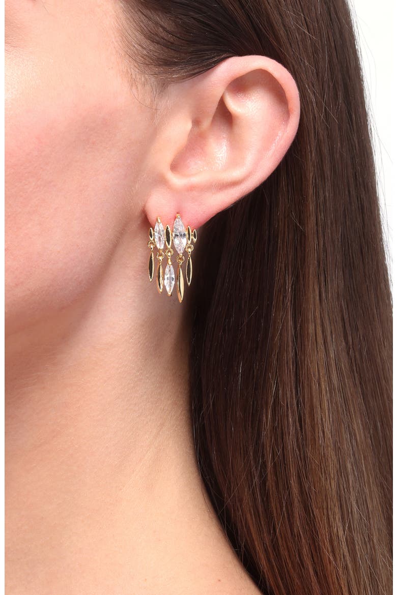 Margo Earrings, Alternate, color, GOLD