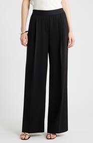 Nordstrom Pleat Front Pull-On Pants