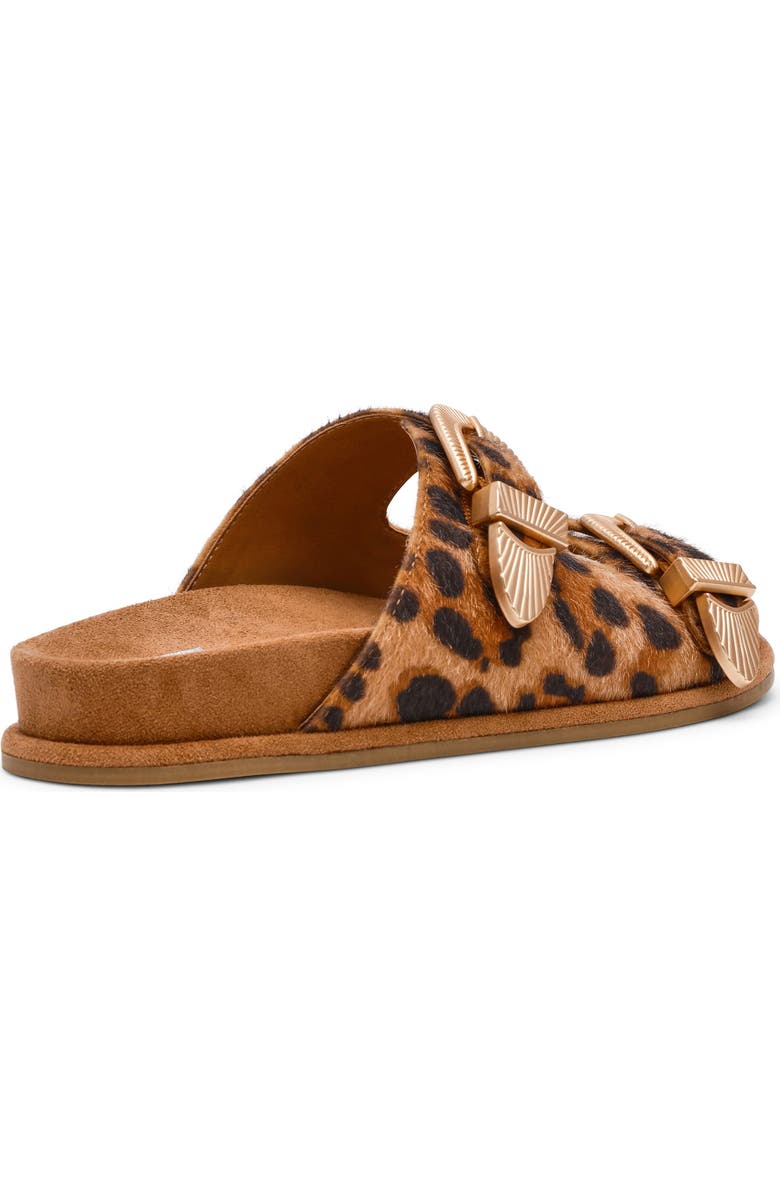 DV by Dolce Vita Percy Slide Sandal, Alternate, color, Leopard Faux Calf Hair