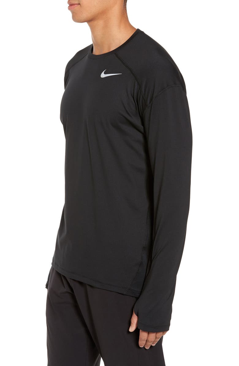 Nike Element Dry Long Sleeve Running T-Shirt, Alternate, color, 