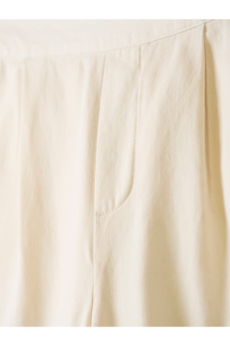Twill Tapered Pull On Pants, Alternate, color, OATMEAL