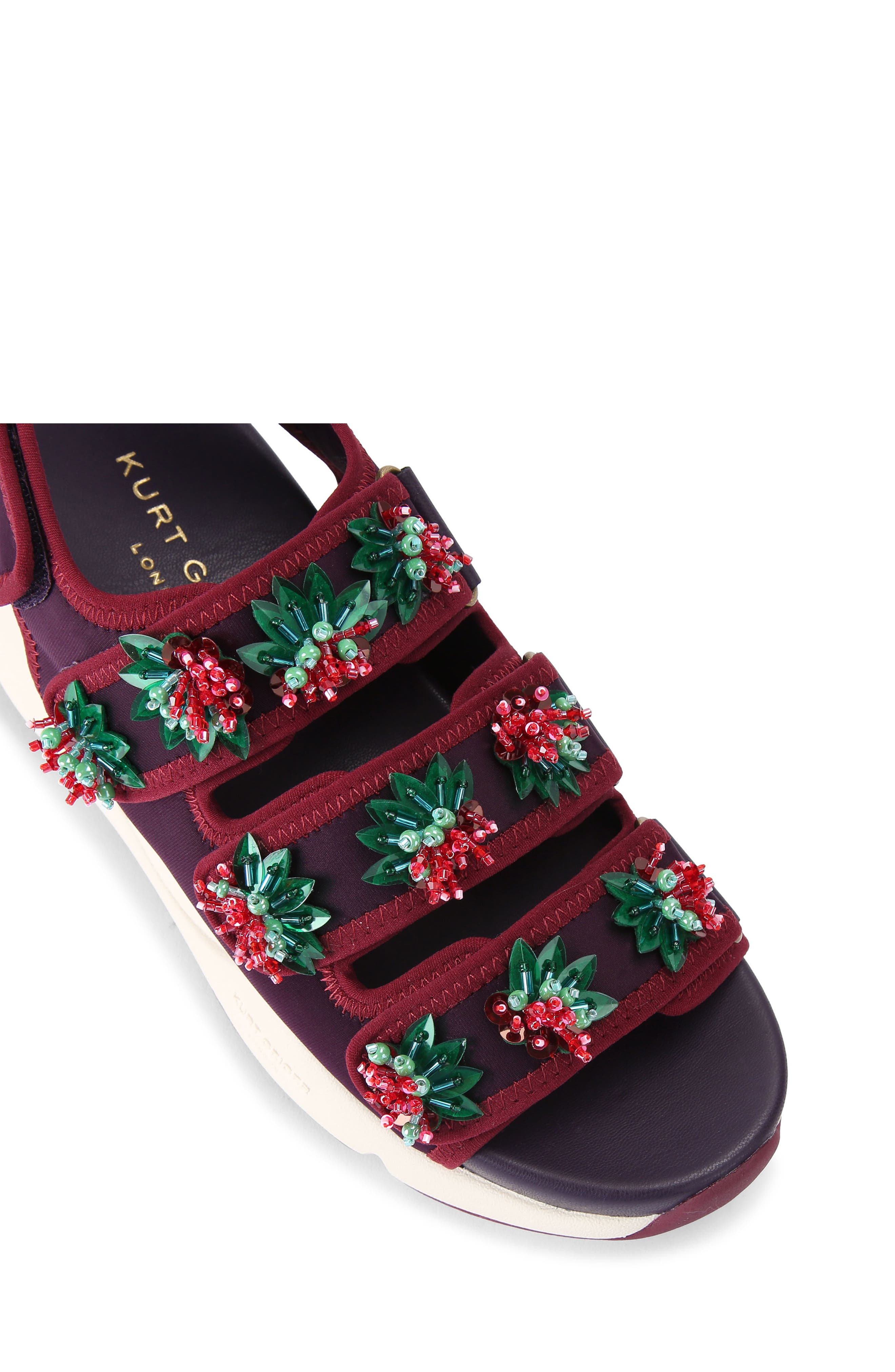 Kurt Geiger London Beaded Slingback Sandal, Alternate, color, 