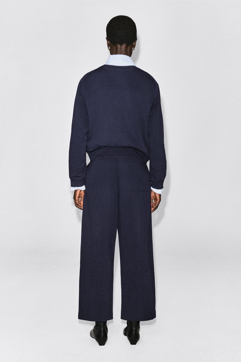 Cotton Sweatshirt, Alternate, color, NAVY
