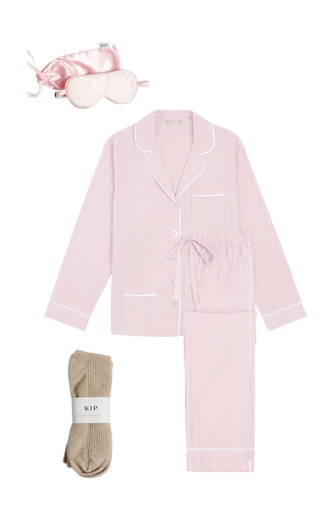 Premium Cotton Long Pajama Gift Set