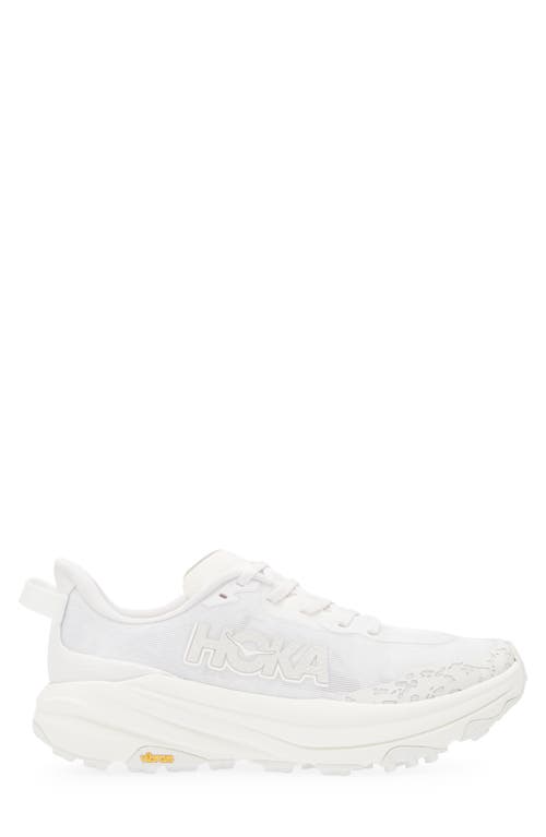 Hoka Speedgoat 6 Trail Running Shoe In White