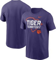 Nike Men's Nike Purple Clemson Tigers Campus Local T-Shirt
