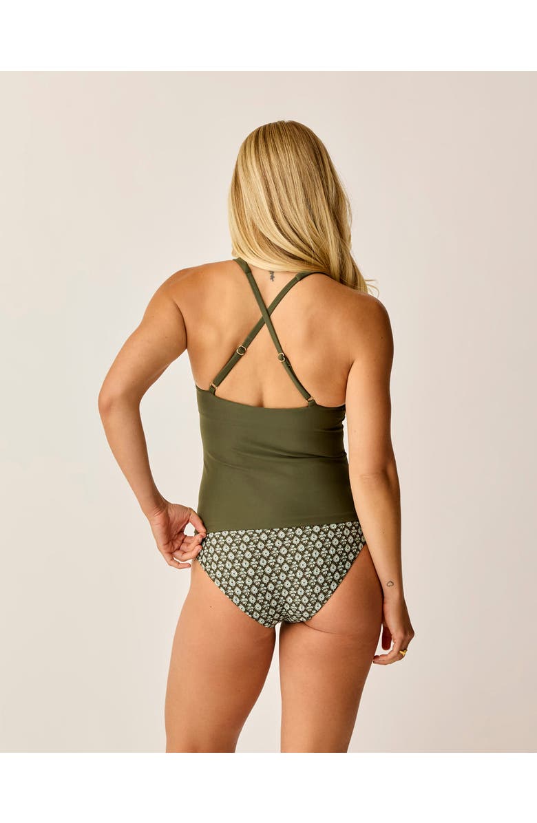 Carve Designs Serenity Compression Tankini, Alternate, color, Dark Fir