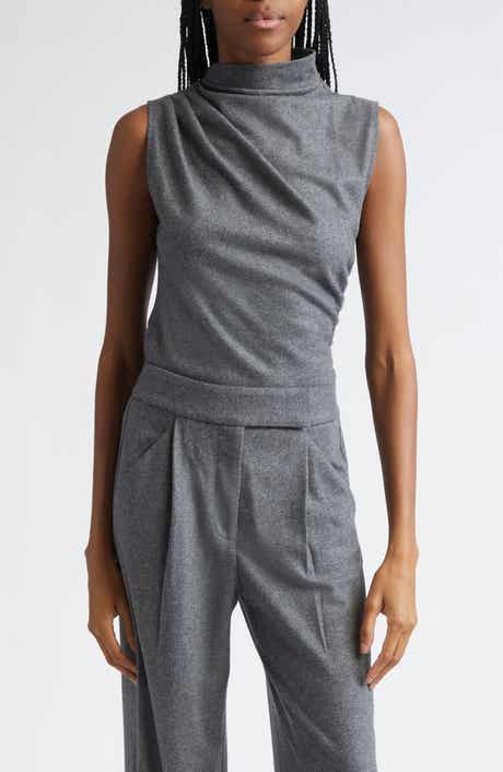 Veronica Beard Mylie Sleeveless Wool Blend Sweater