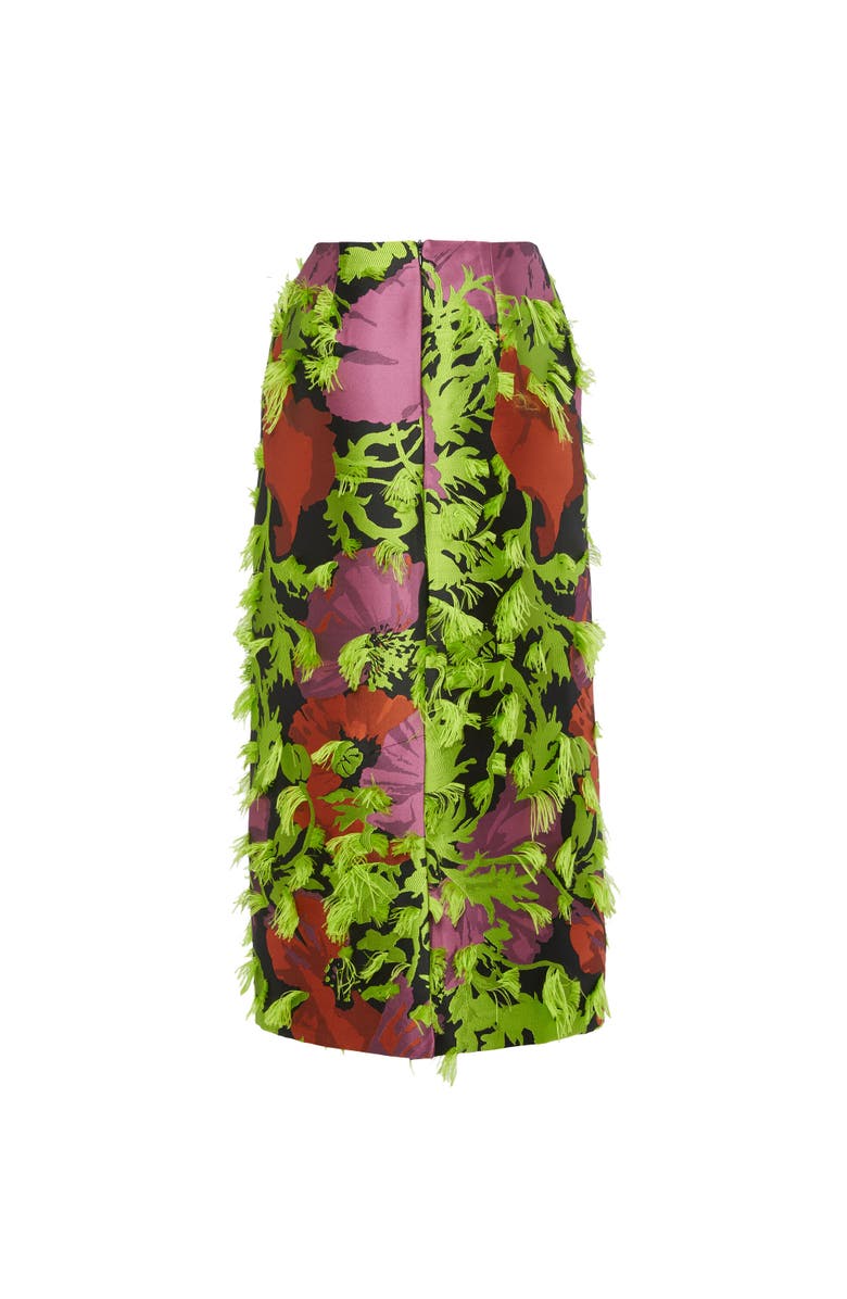La DoubleJ Pencil Skirt Wonderland Fil Coupe Multicolor, Alternate, color, Wonderland Fil Coupe