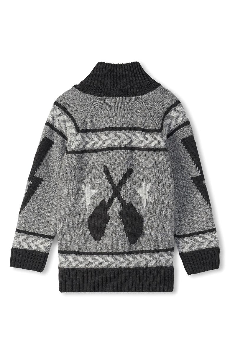 Hatley Kids' Rock 'n' Roll Shawl Collar Cardigan, Alternate, color, 