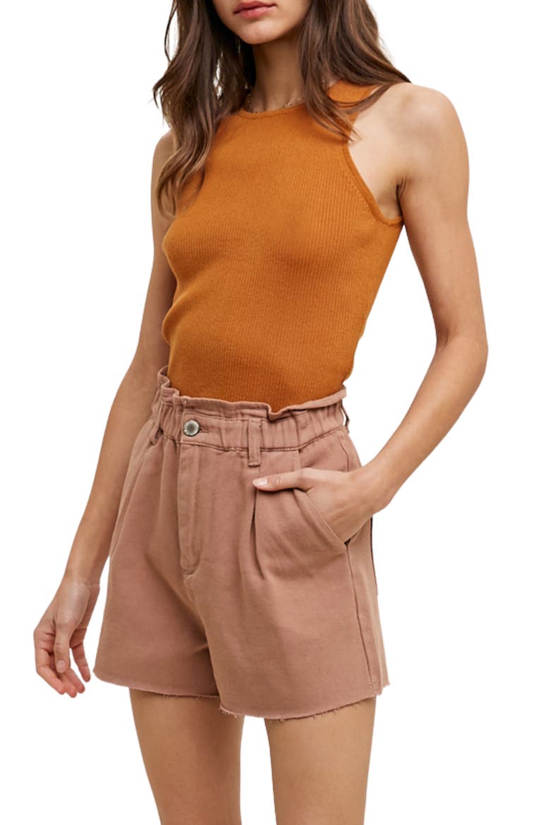 Ribbed Tank, Alternate, color, AMBER