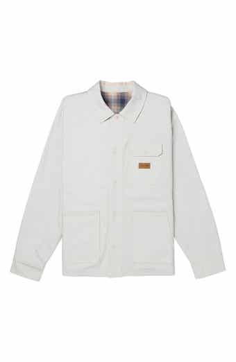 Hurley Bixby Flannel Lined Canvas Heavyweight Button Up Shirt