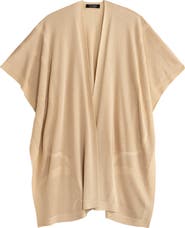 Lauren Ralph Lauren Matte Shine Belting Ruana