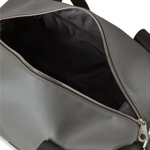 Mulberry Dalston Leather Holdall Duffle In Asphalt-black