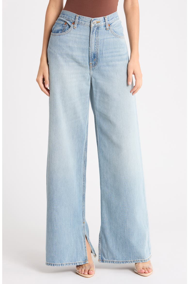 Low Rider Loose Fit Jeans, Main, color, HACIENDA