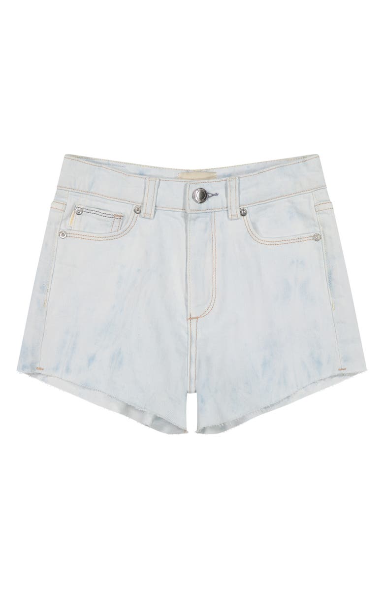 DL1961 Kids' Lucy Raw Hem Denim Shorts, Main, color, 