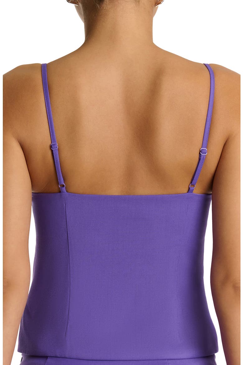 Square Neck Crop Camisole, Alternate, color, VIOLET