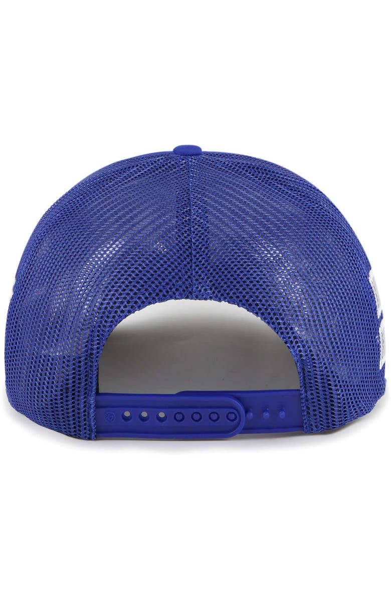 '47 Men's '47 Blue Dallas Mavericks Sidebrand Stripes Trucker Adjustable Hat, Alternate, color, Blue