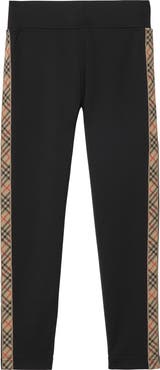 Burberry Check Trim Nylon Leggings