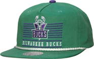 Mitchell & Ness Men's Mitchell & Ness Green Milwaukee Bucks Ascend Deadstock Snapback Hat