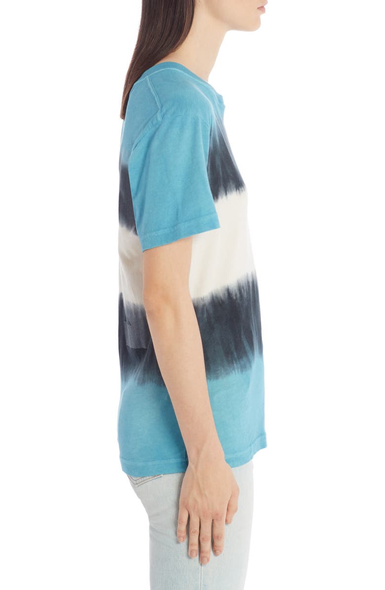 Off-White Tie Dye Logo Graphic Tee, Alternate, color, 