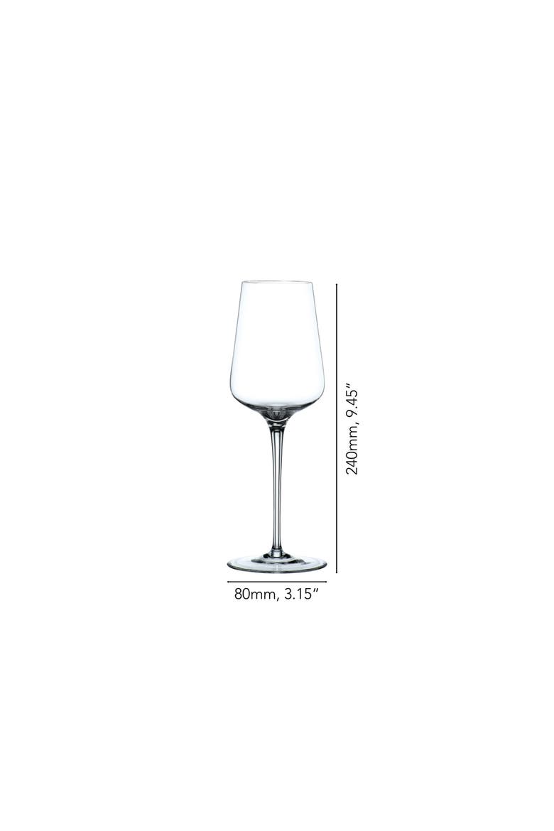 ViNova Wine Glass, Set of 4, Alternate, color, White