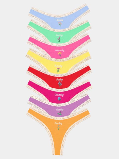 Thong Eight Pack