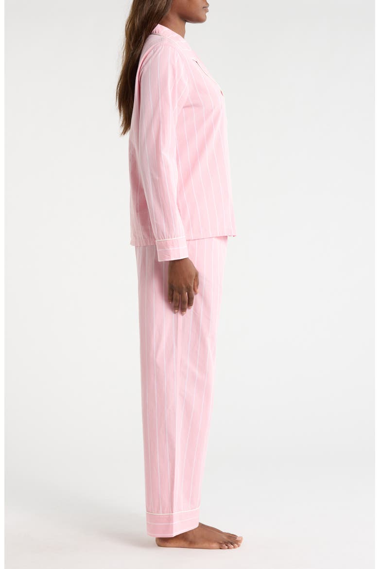 Classic Cotton Pajamas, Alternate, color, PINK JANE STRIPE