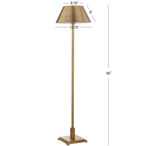 Jonathan Y Roxy 60" Metal Led Floor Lamp
