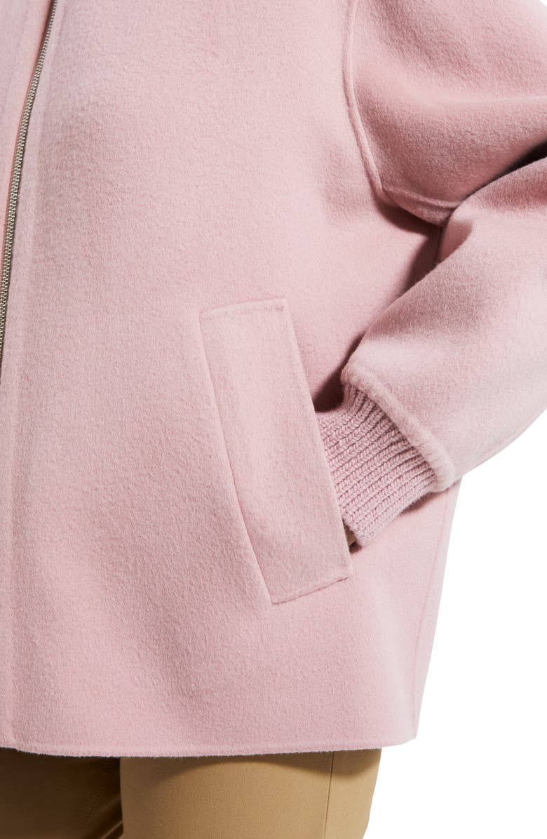 Theory Wool & Cashmere Bomber Jacket, Alternate, color,