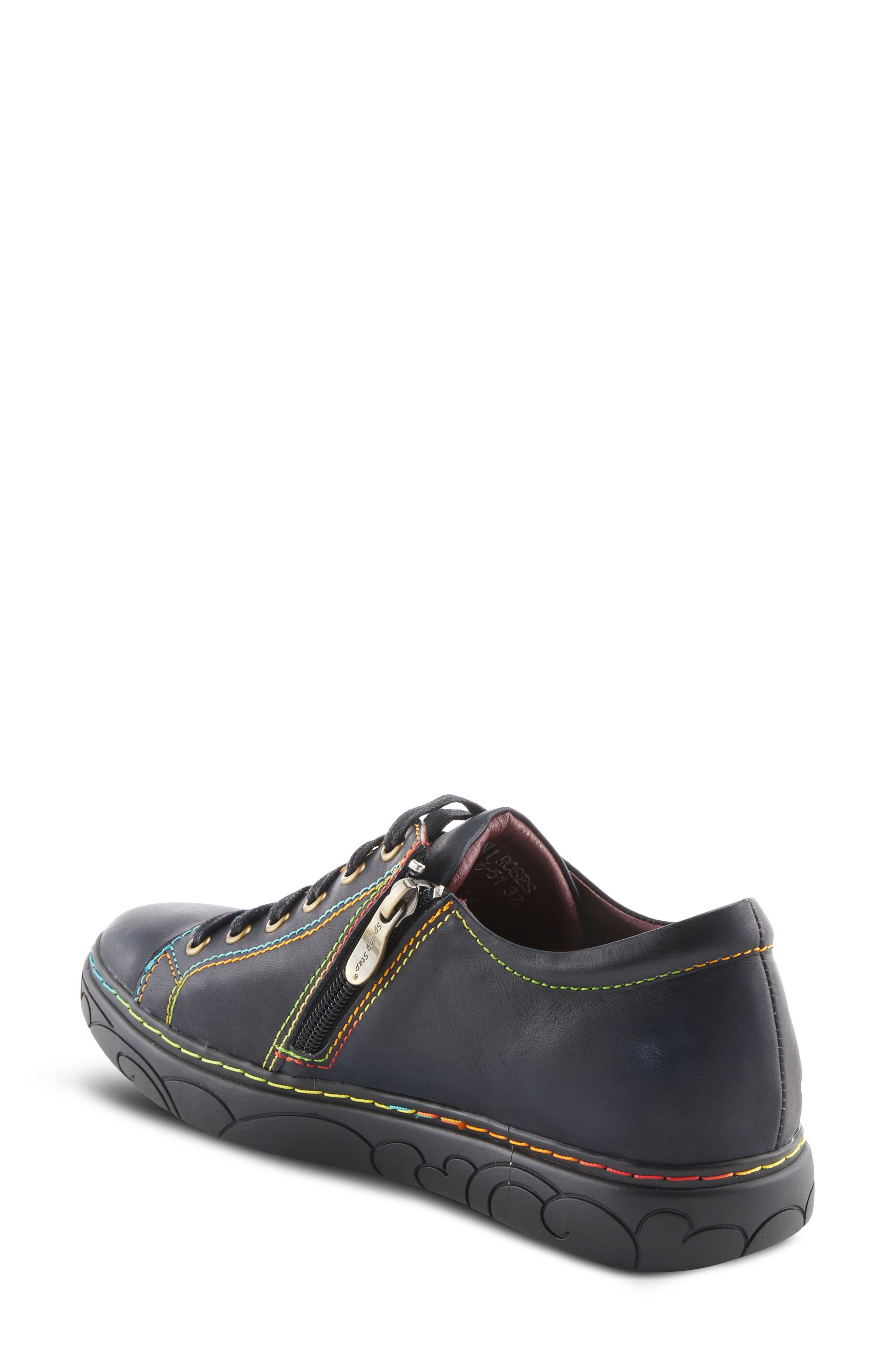 L'Artiste by Spring Step Ilnad Flat Low-Top Sneaker, Alternate, color, 