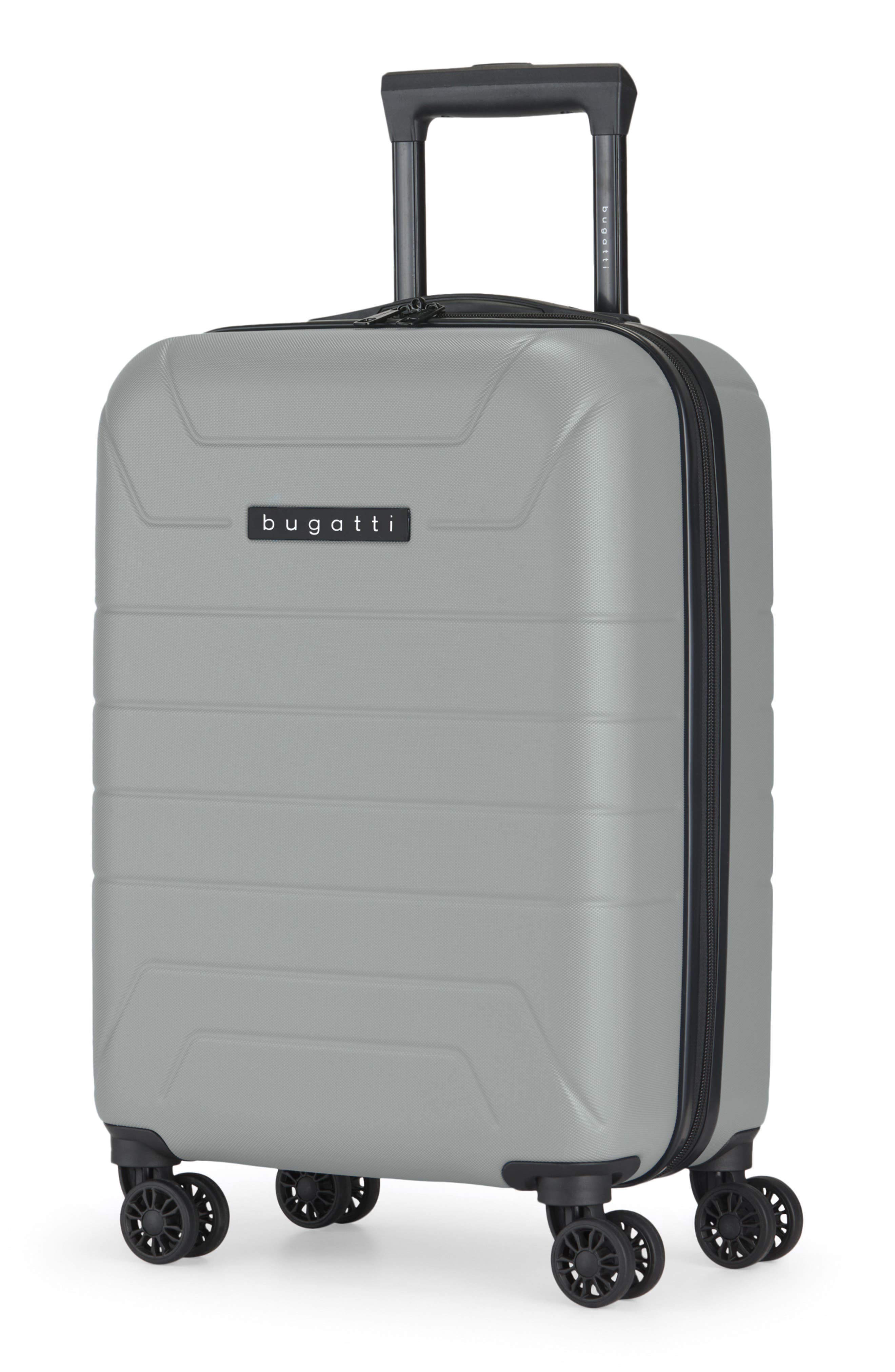 bugatti Osaka 2-Piece Luggage Set, Alternate, color, Grey