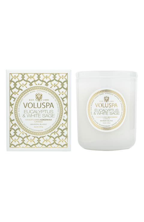 Eucalyptus & White Sage Boxed Classic Candle