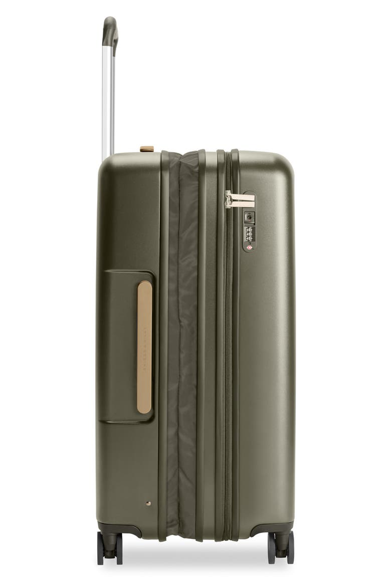 Large Sympatico Expandable 30-Inch Spinner Packing Case, Alternate, color, OLIVE