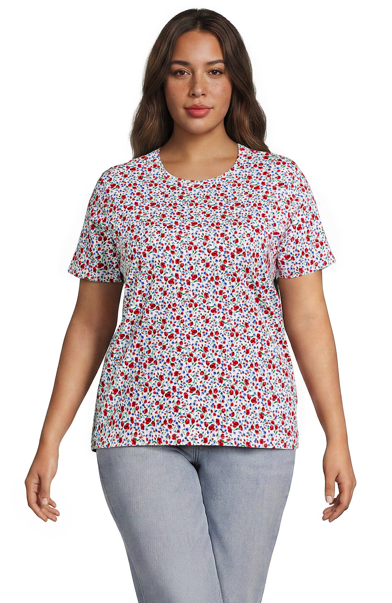 Ivory Small Poppy Floral